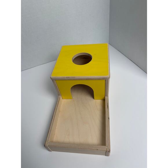 Lovevery Sliding Top Box and Ball Drop Box with Ball Lot - Picture 2 of 8